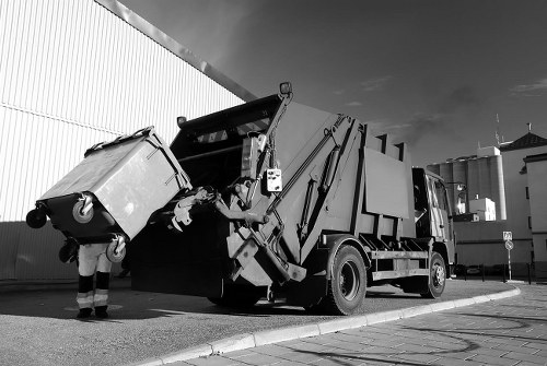 Professional office clearance team at work in Alperton