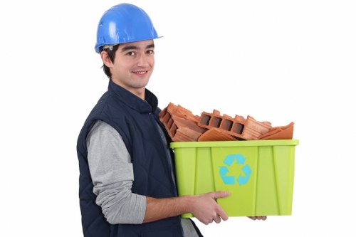 Proper disposal of garden waste materials