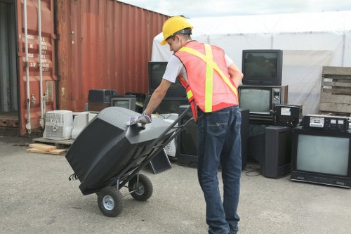 Recycling construction materials for sustainable waste removal