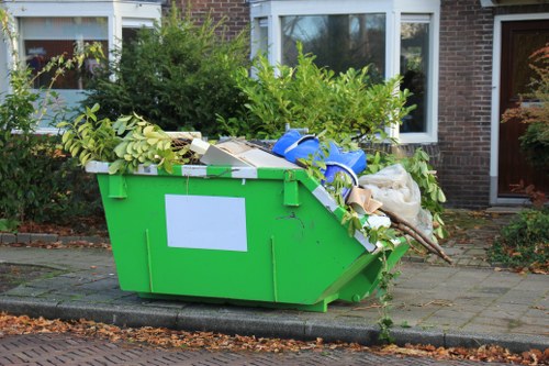 Commercial business using a skip bin in Alperton